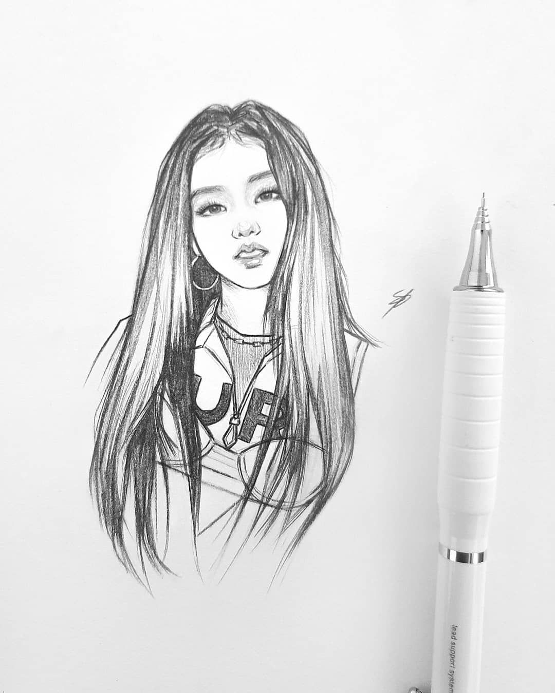 Jisoo Art Drawing