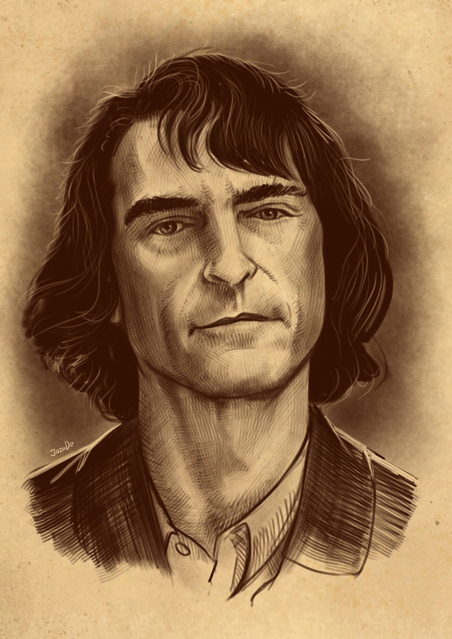 Joaquin Phoenix Drawing Image