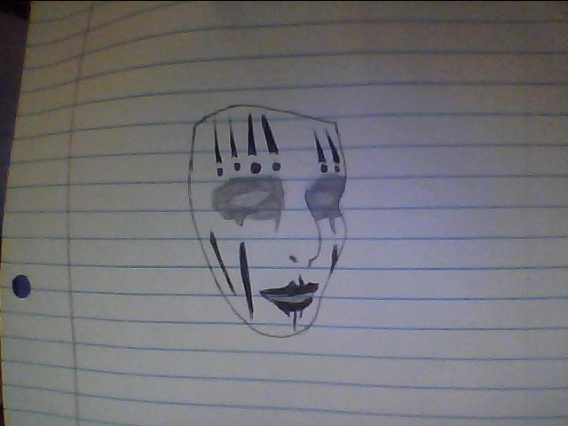 Joey Jordison Drawing Beautiful Art