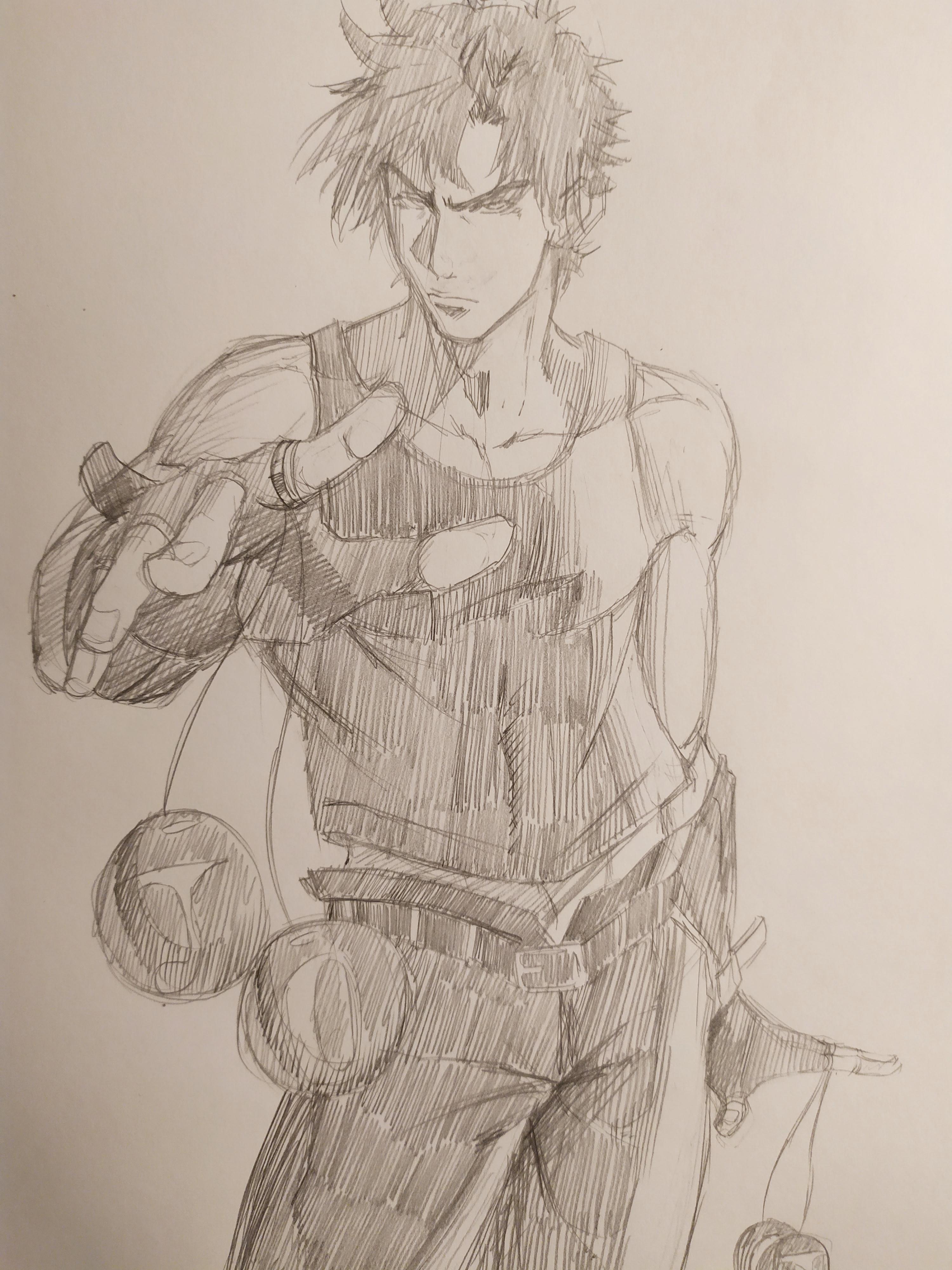 Joseph Joestar Drawing Image