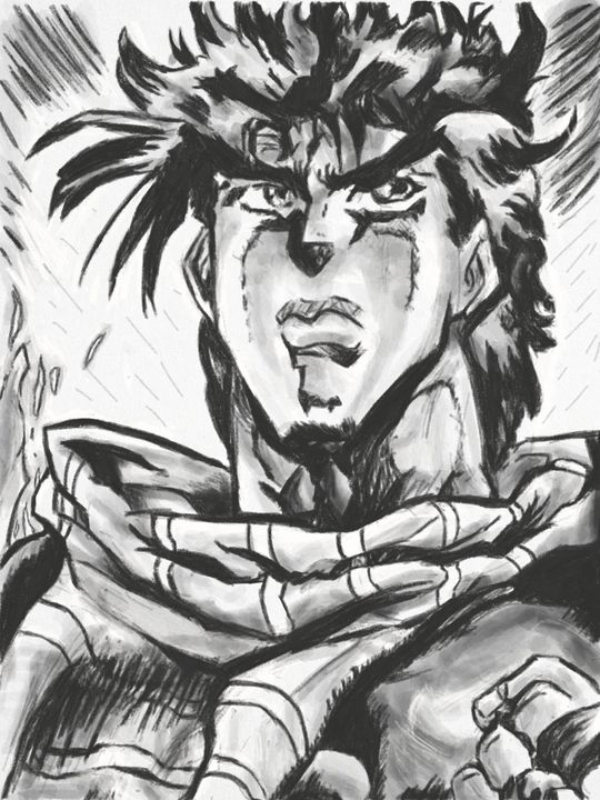 Joseph Joestar Drawing Picture