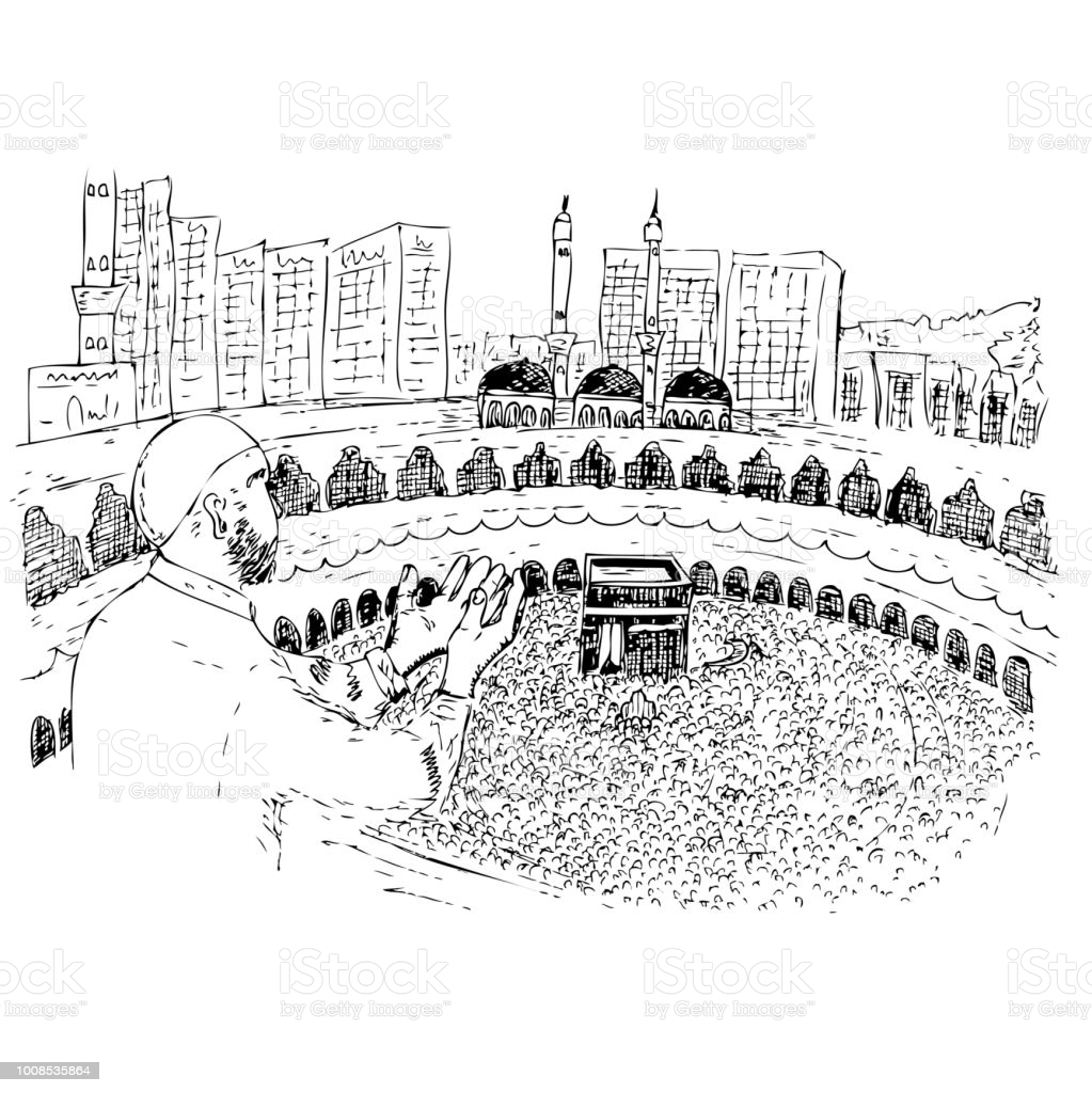 Kaaba Drawing Image