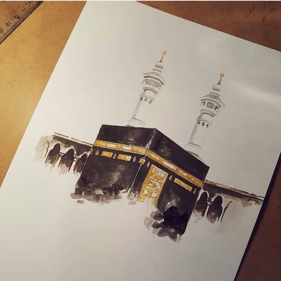 Kaaba Drawing Picture