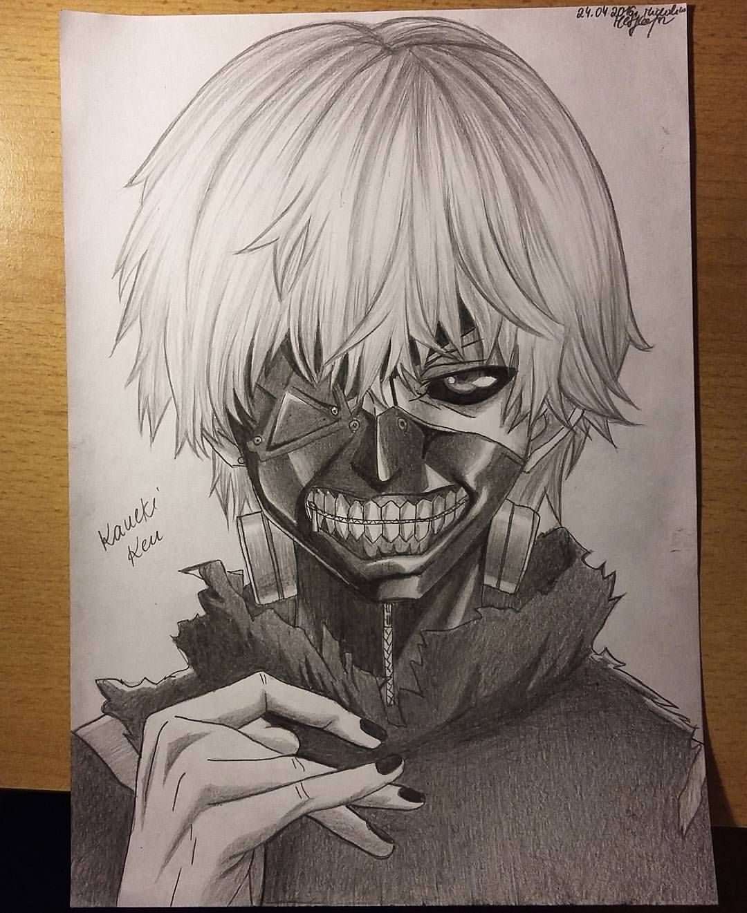 Kaneki Ken Drawing Beautiful Art