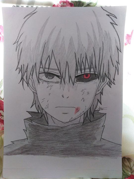 Kaneki Ken Drawing Picture