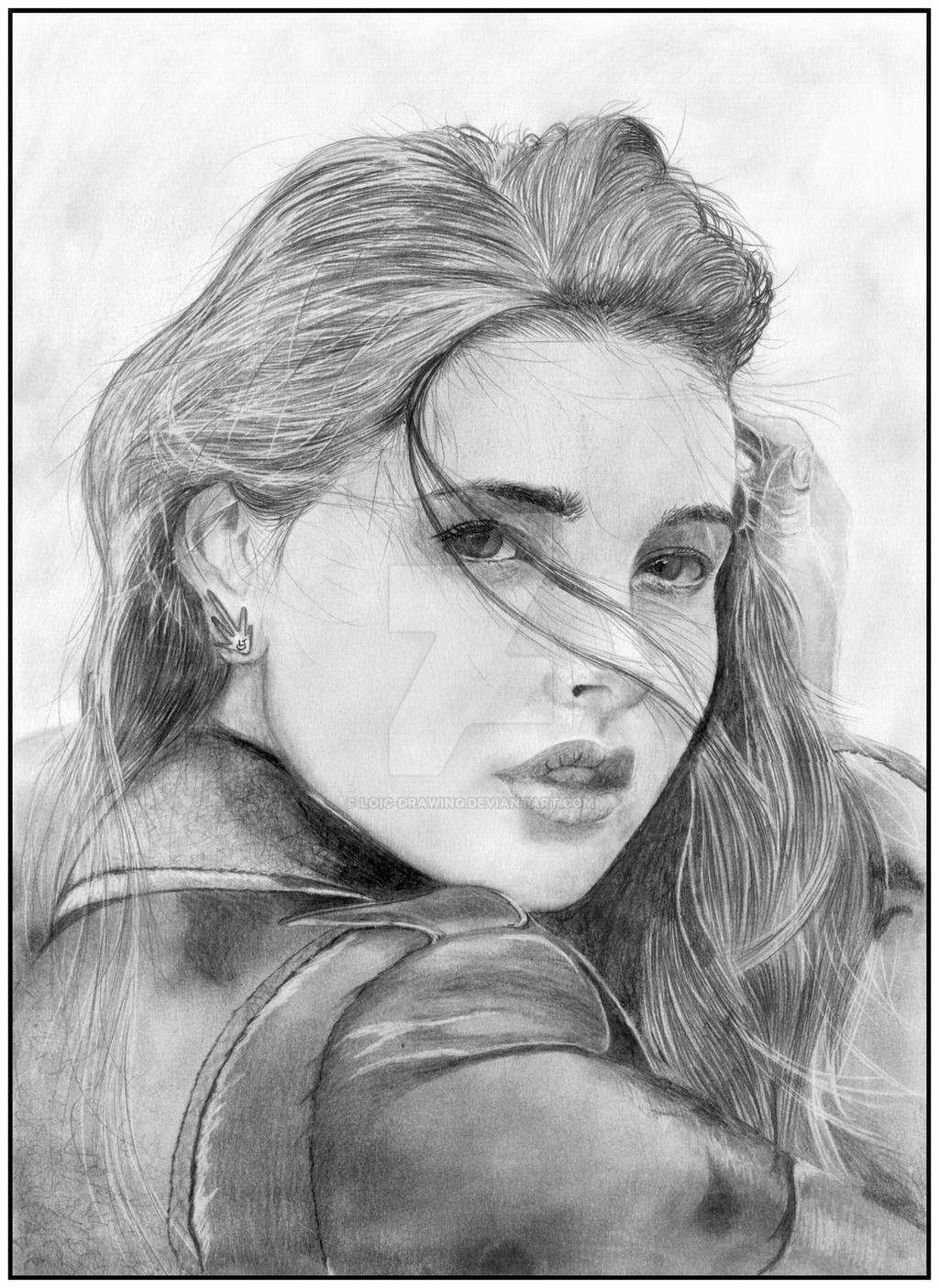 Katherine Langford Drawing Picture