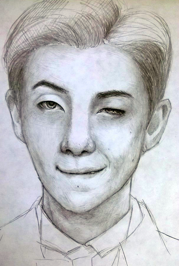 Kim Nam-Joon Drawing Images