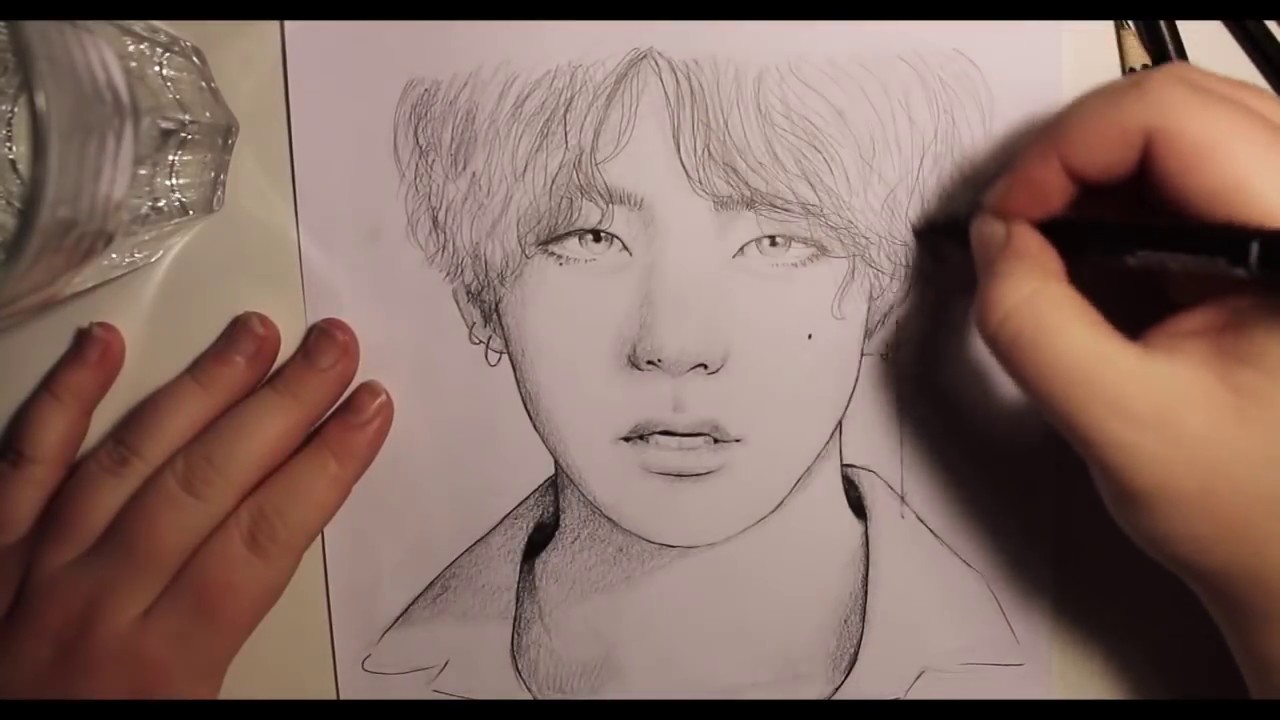 Kim Tae-Hyung Drawing Image