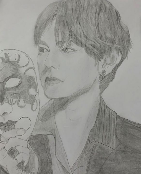 Kim Tae-Hyung Drawing Pics