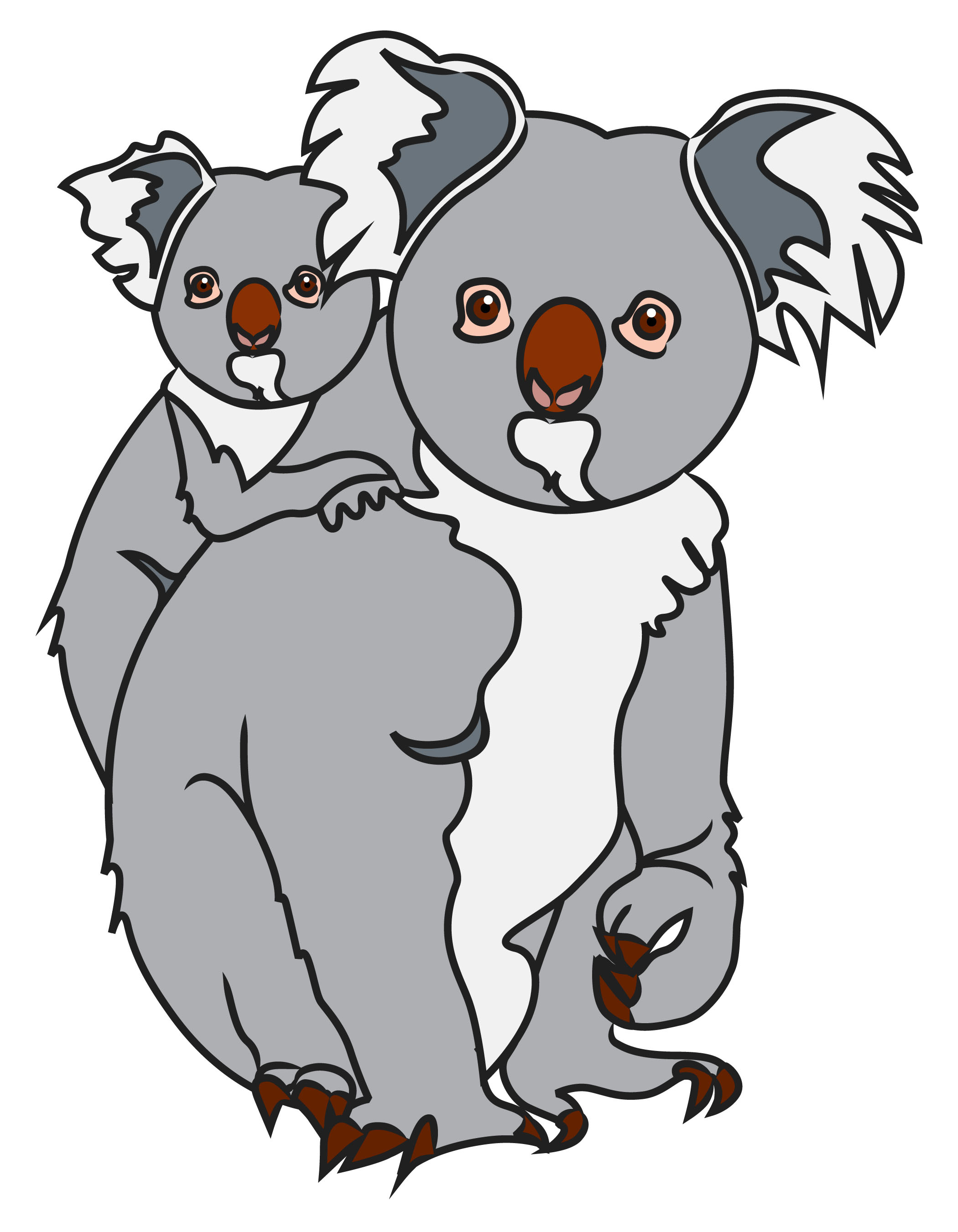 Koala Drawing High-Quality