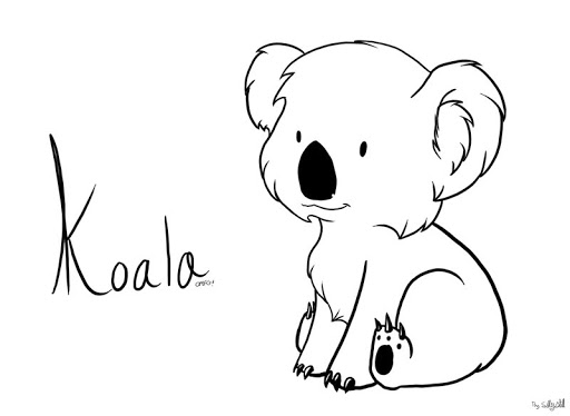 Koala Drawing Image
