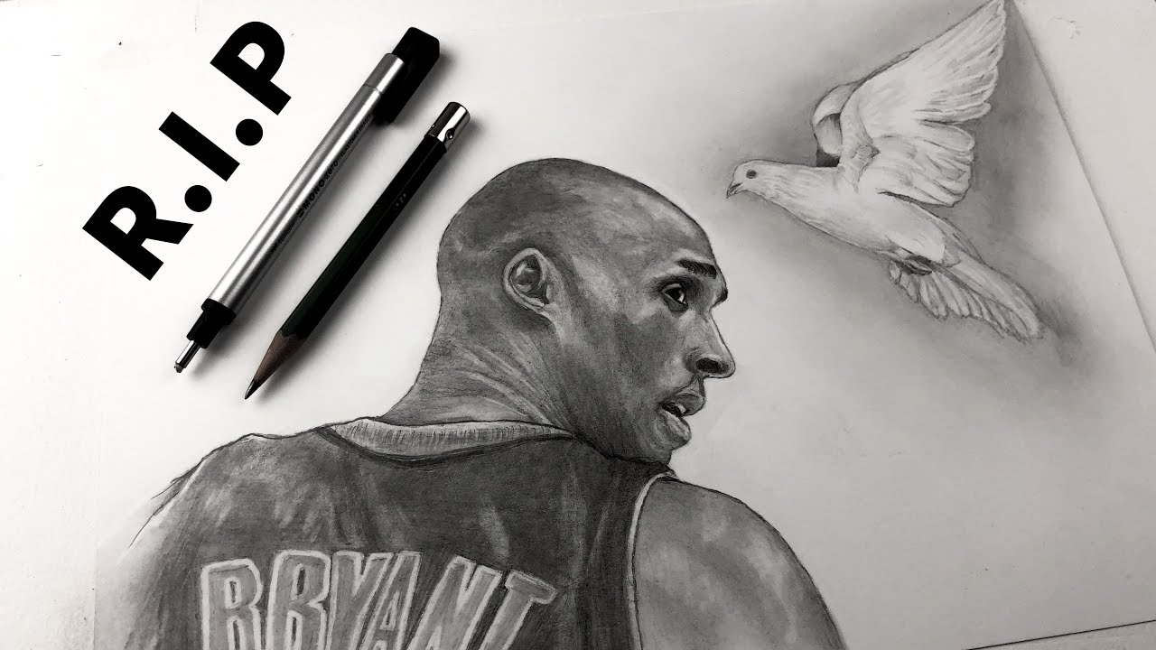 Kobe Bryant Drawing Amazing