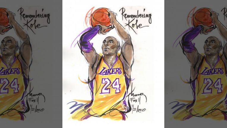 Kobe Bryant Drawing Pics