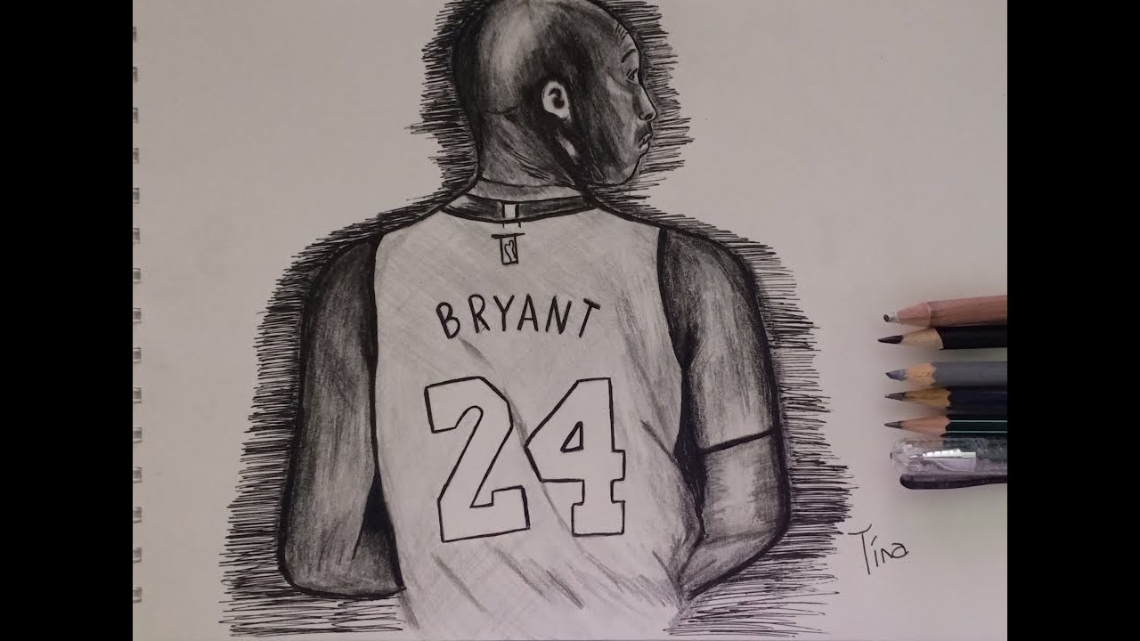 Kobe Bryant Drawing Realistic