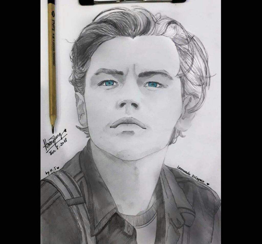 Leonardo DiCaprio Drawing Art