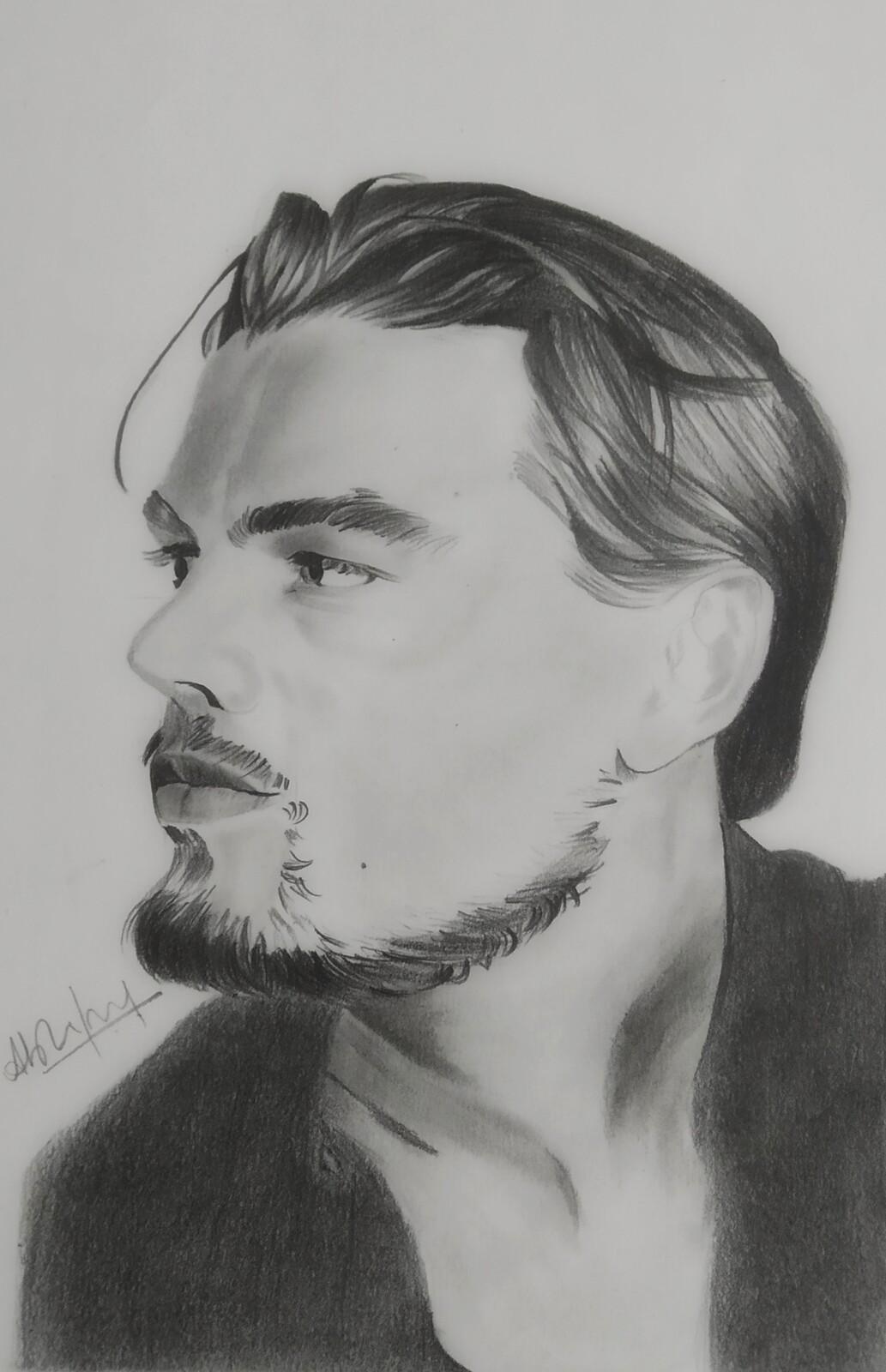 Leonardo DiCaprio Drawing Sketch