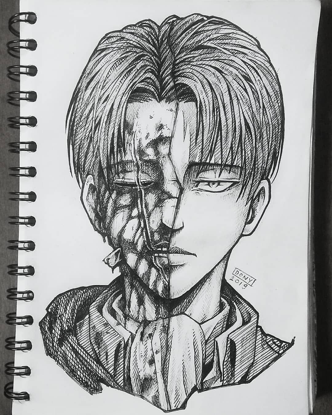 Levi Ackerman Art Drawing