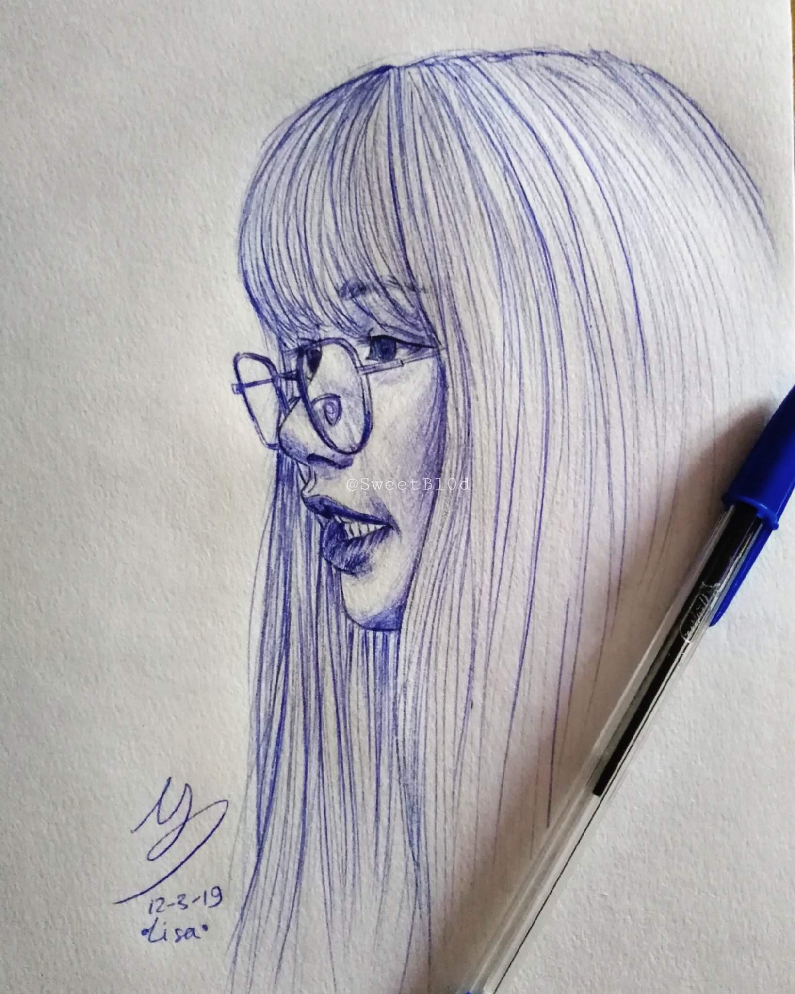 Lisa Drawing Sketch