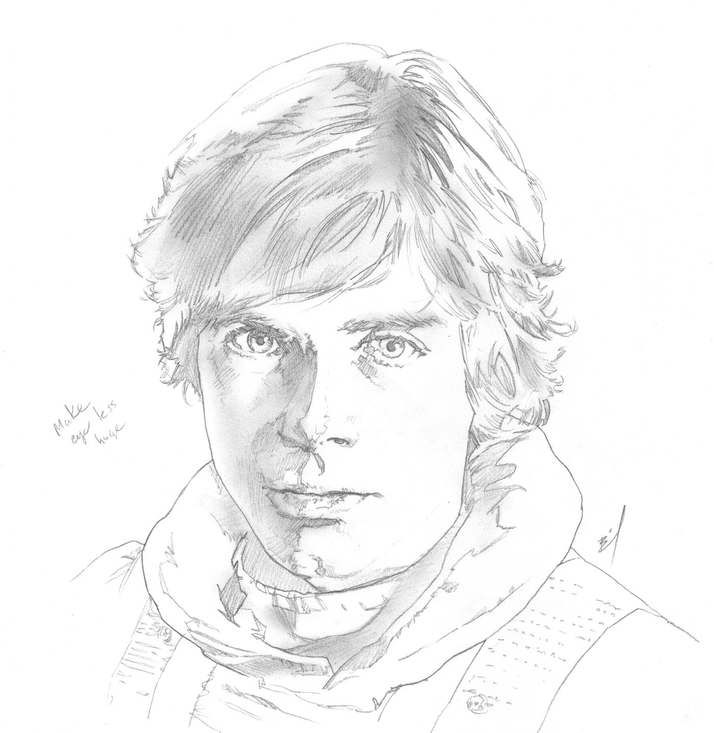 Luke Skywalker Drawing Images
