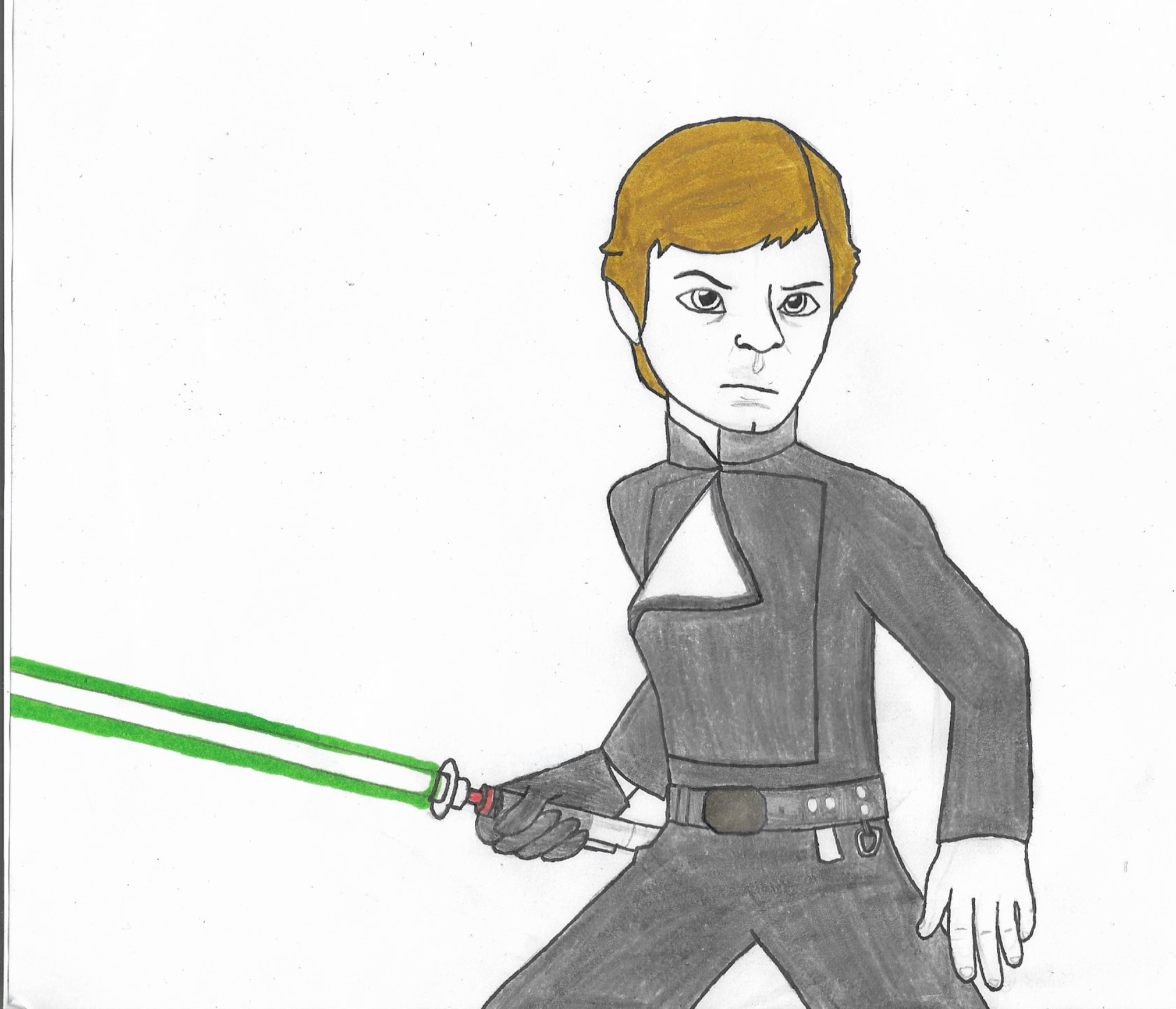 Luke Skywalker Drawing Realistic