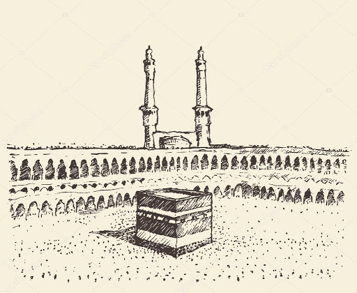 Makkah Drawing Pic