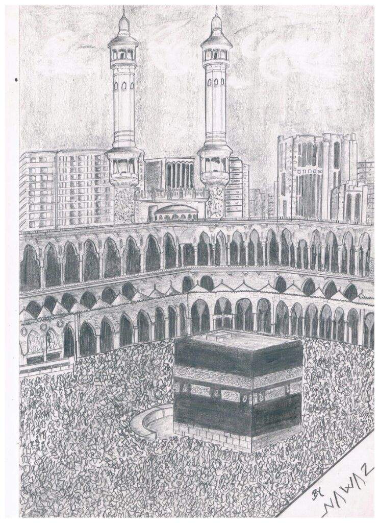 Makkah Drawing Picture