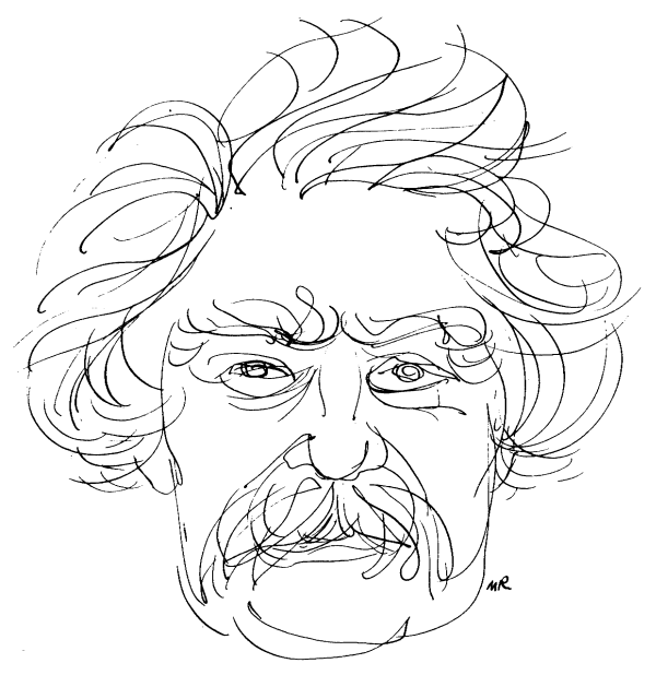 Mark Twain Drawing Pics