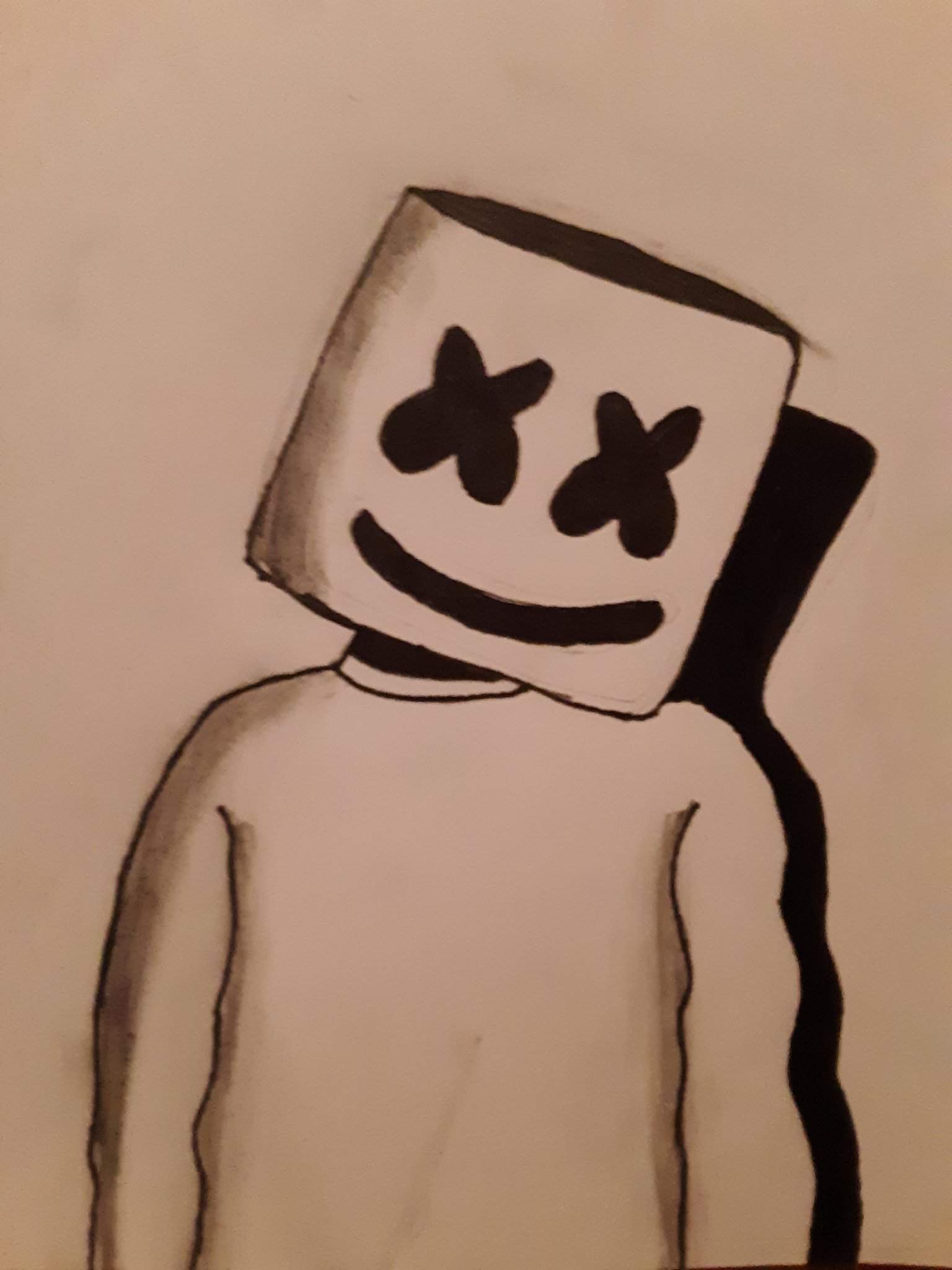 Marshmello Drawing Picture