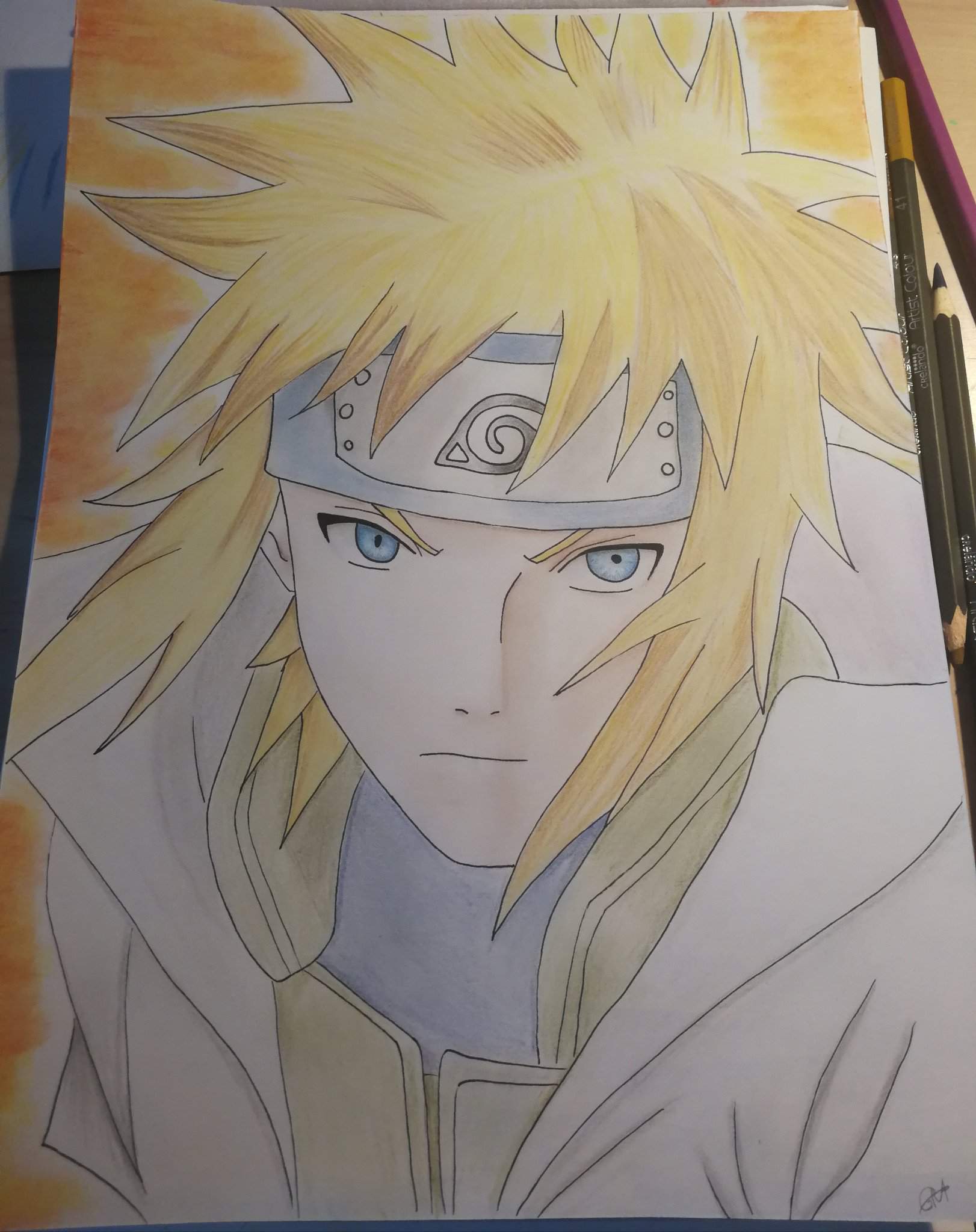 Minato Namikaze Drawing Picture