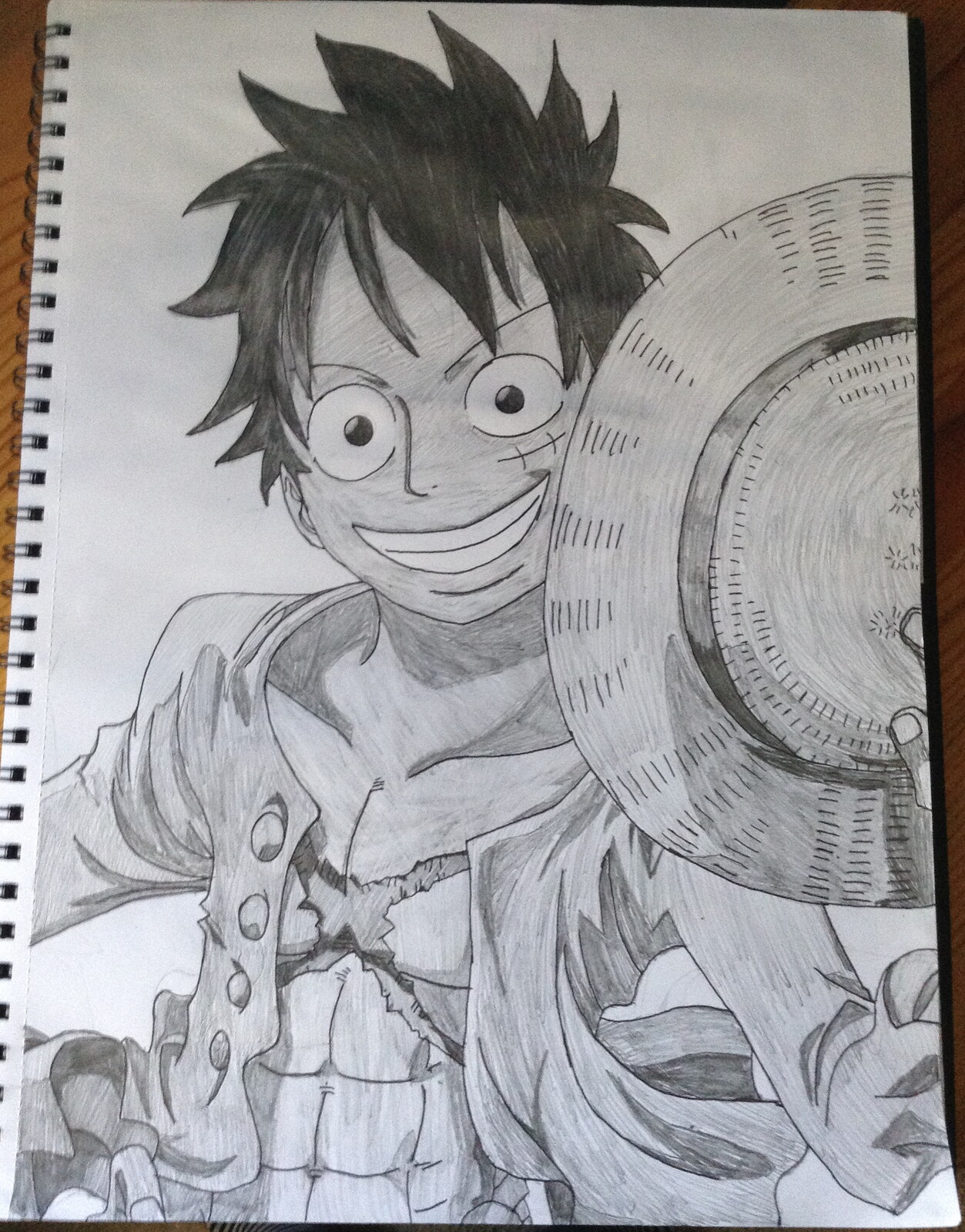 Monkey D. Luffy Drawing Amazing