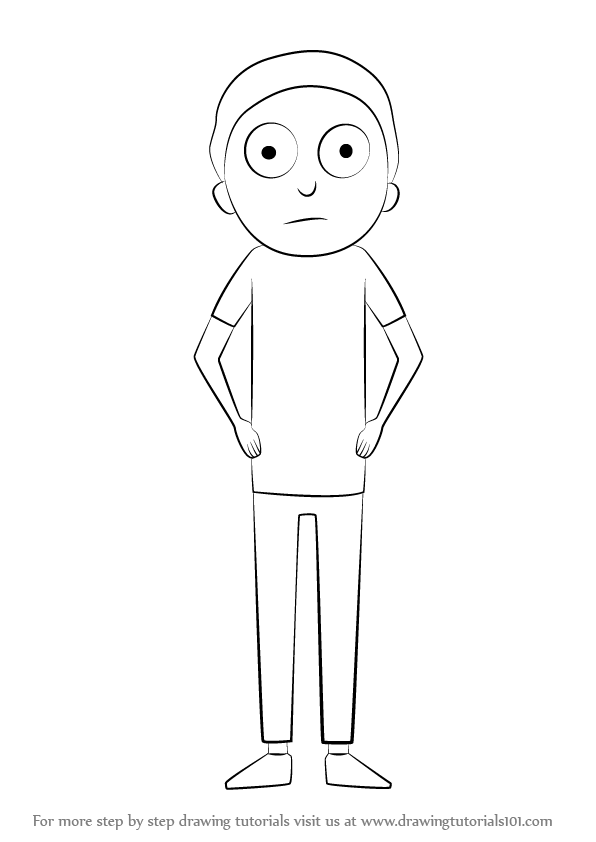 Morty Drawing Pic