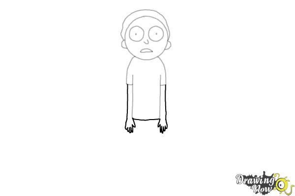 Morty Drawing Picture