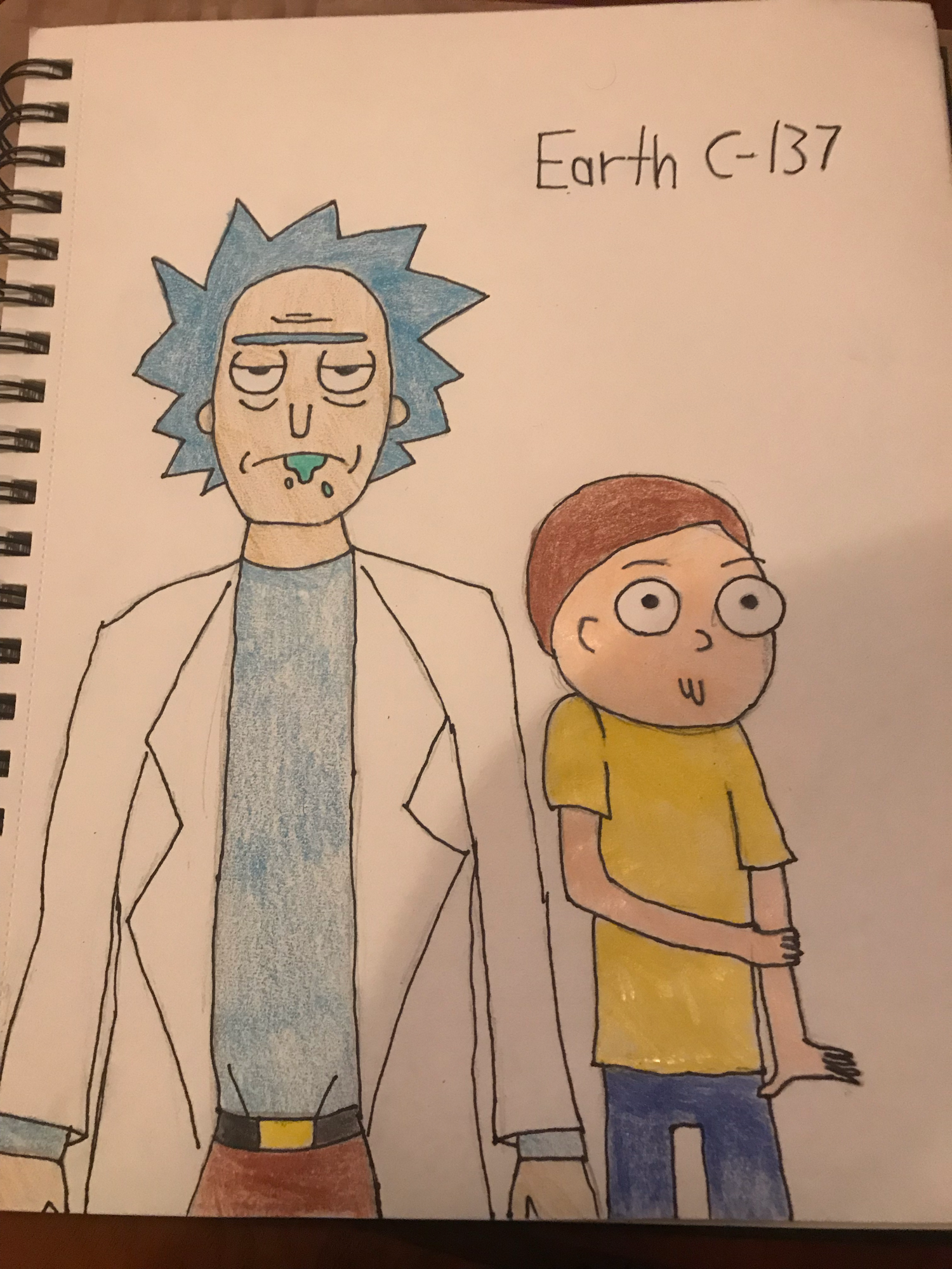 Morty Drawing