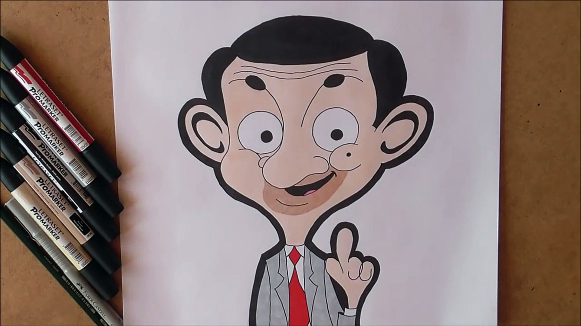 Mr. Bean Art Drawing