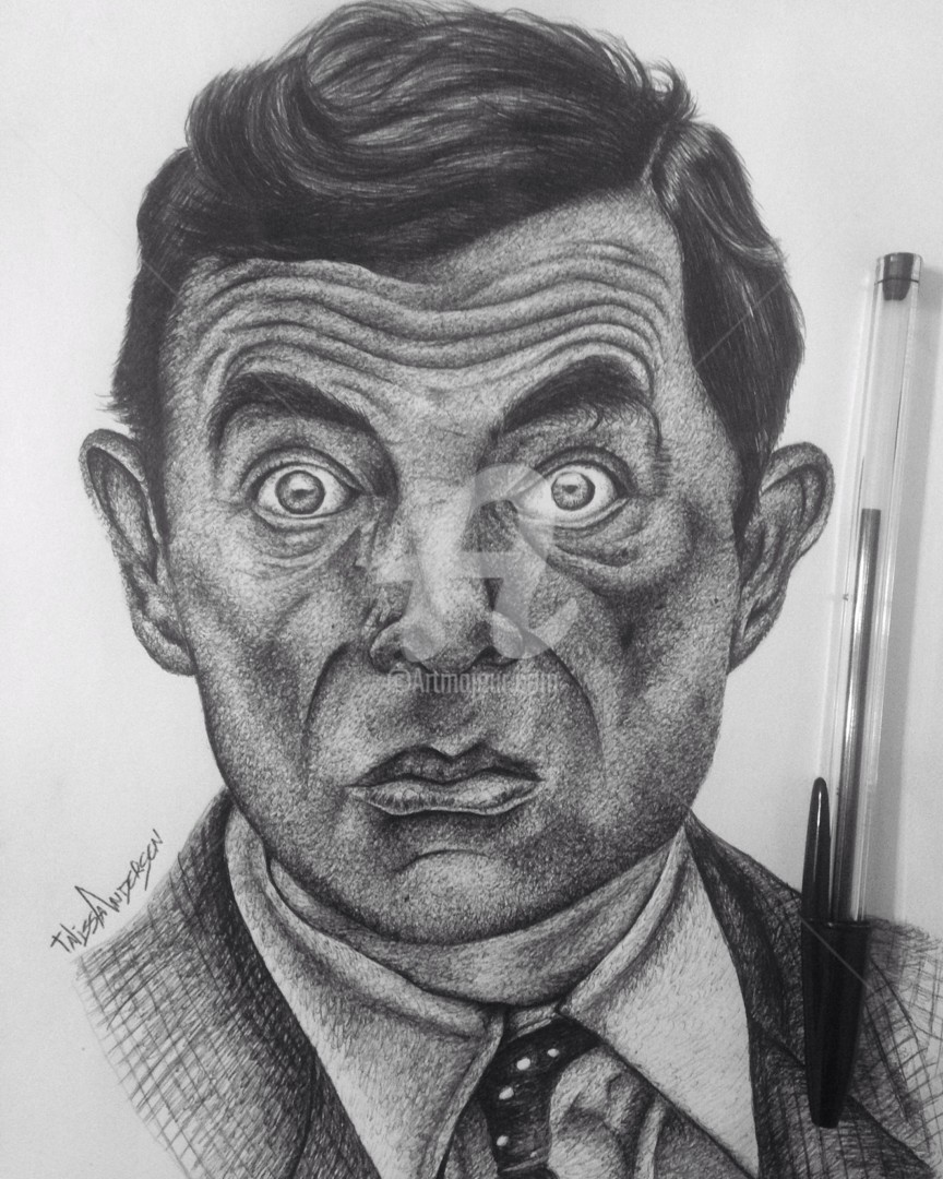Mr. Bean Drawing Sketch