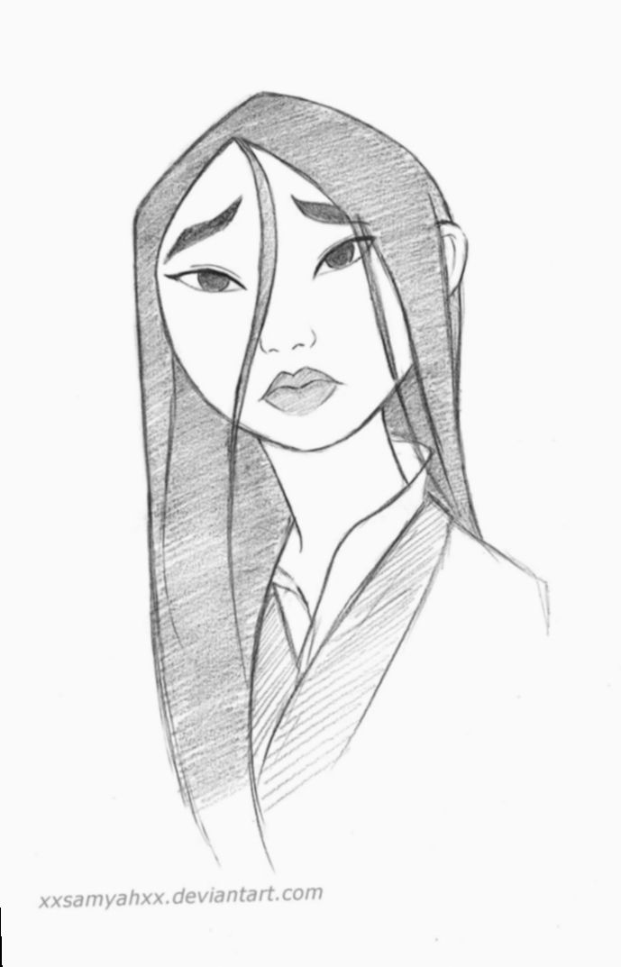 Mulan Drawing Image