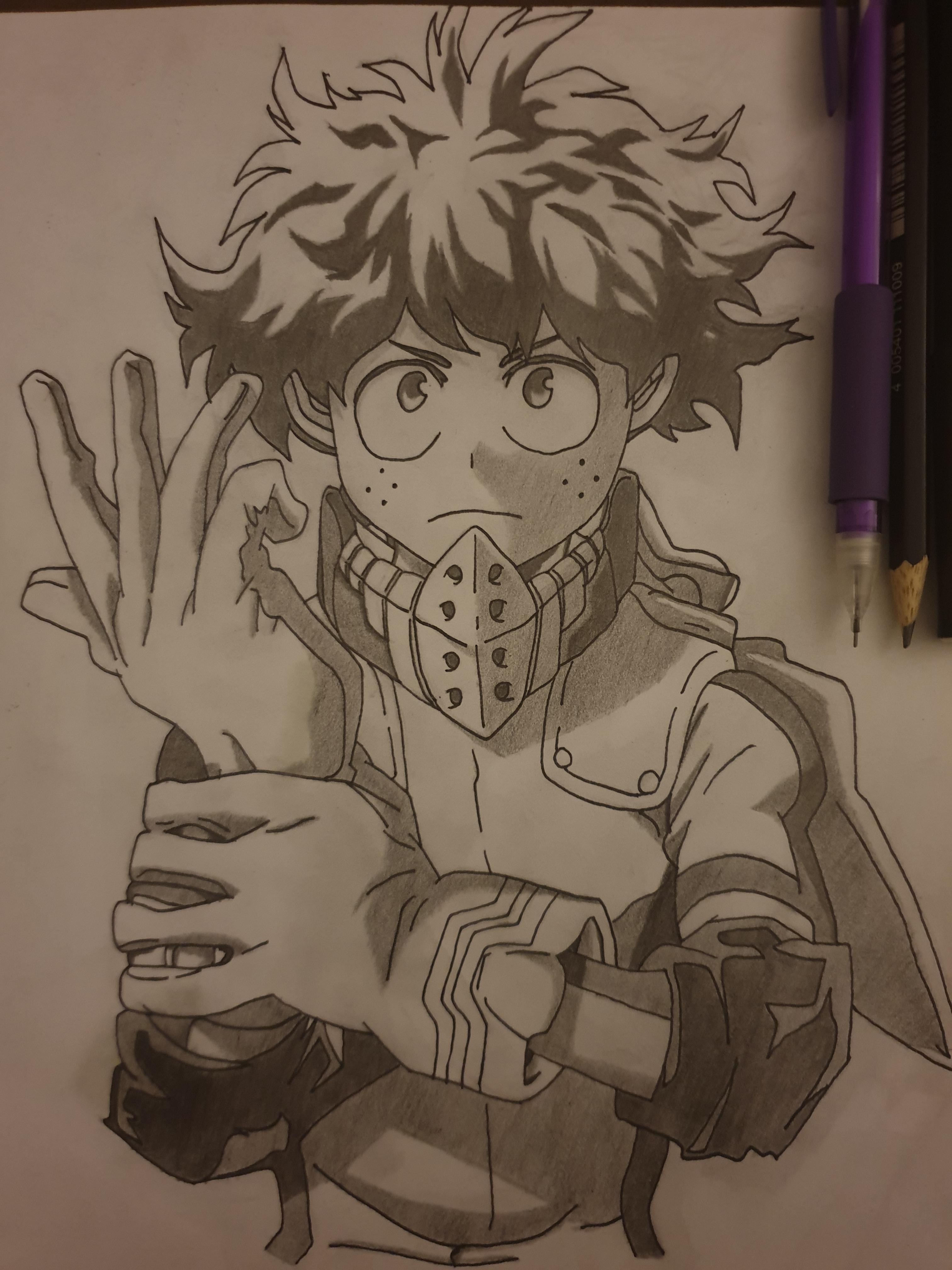 My Hero Academia Drawing Amazing