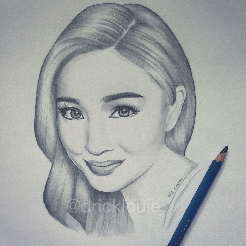Nadine Lustre Drawing Pictures