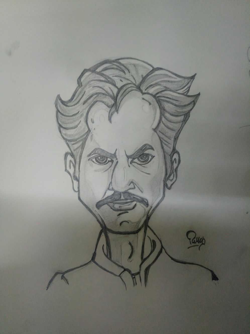 Nawazuddin Siddiqui Drawing Picture