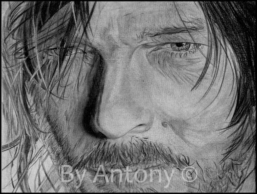 Norman Reedus Drawing Image