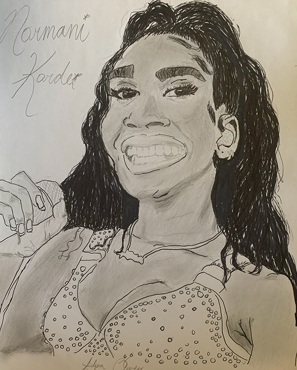 Normani Kordei Drawing Photo