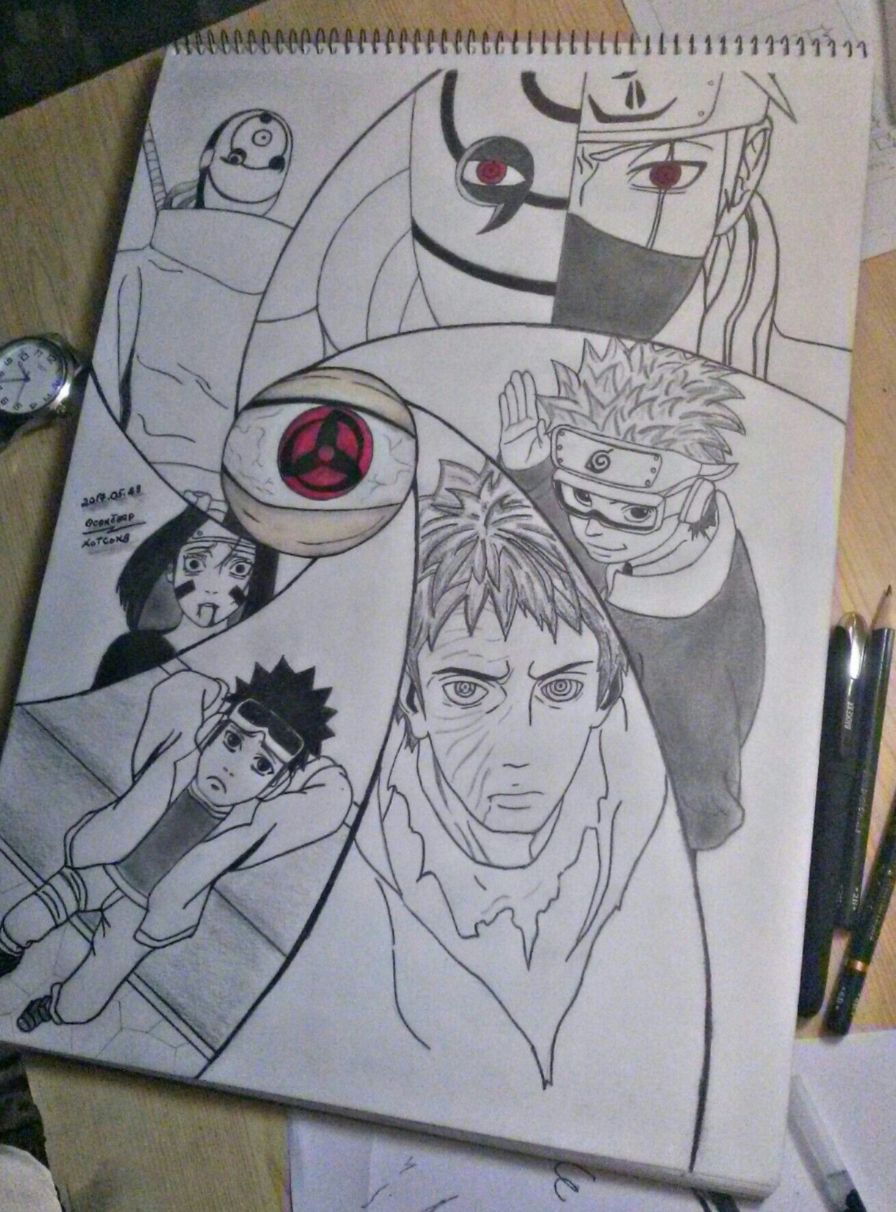 Obito Uchiha Drawing Pics