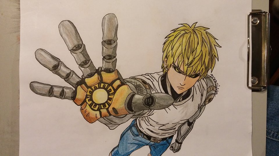 One Punch Man Drawing Art