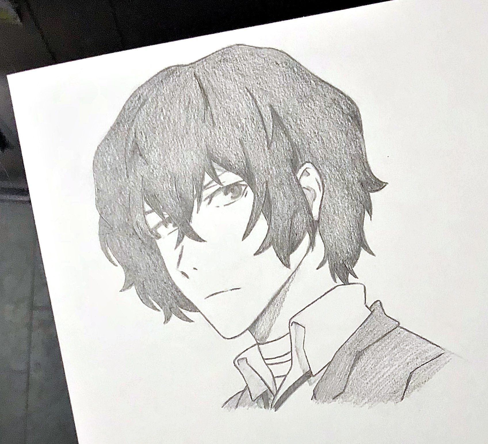 Osamu Dazai Drawing Art