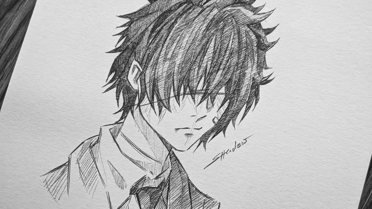 Osamu Dazai Drawing Photo