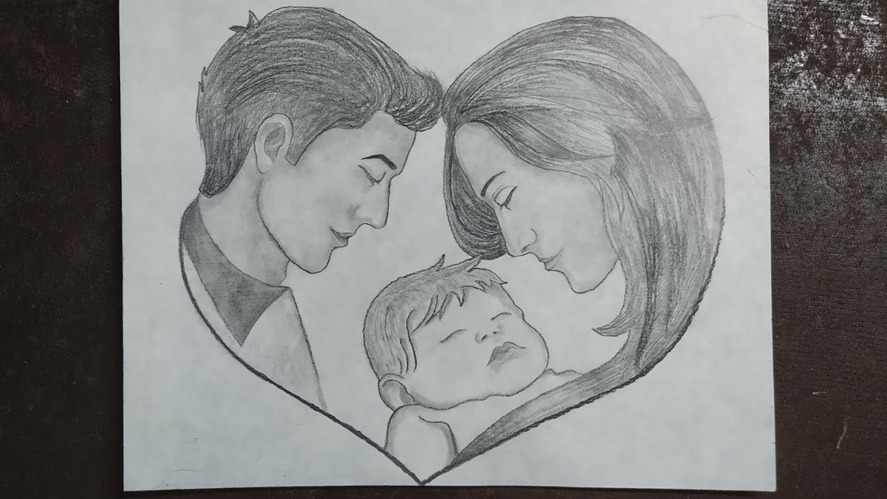 Parents Drawing Picture