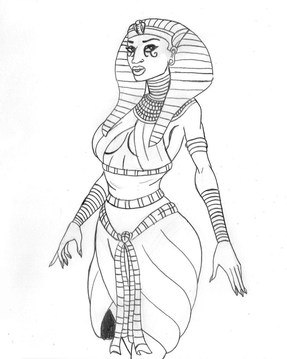 Pharaoh Drawing Pics