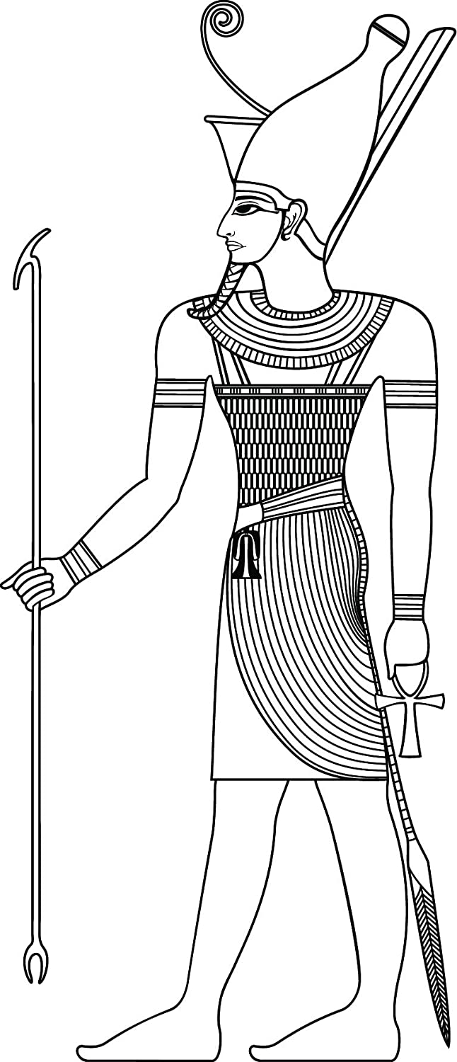 Pharaoh Drawing Sketch
