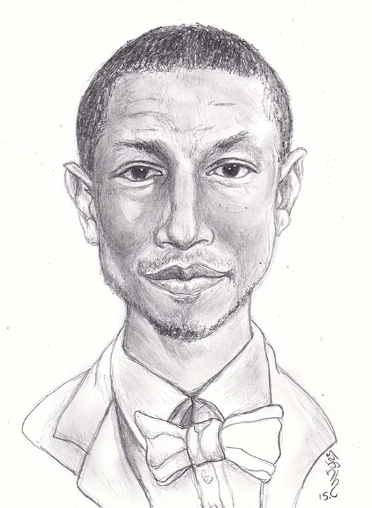 Pharrell Williams Drawing Image