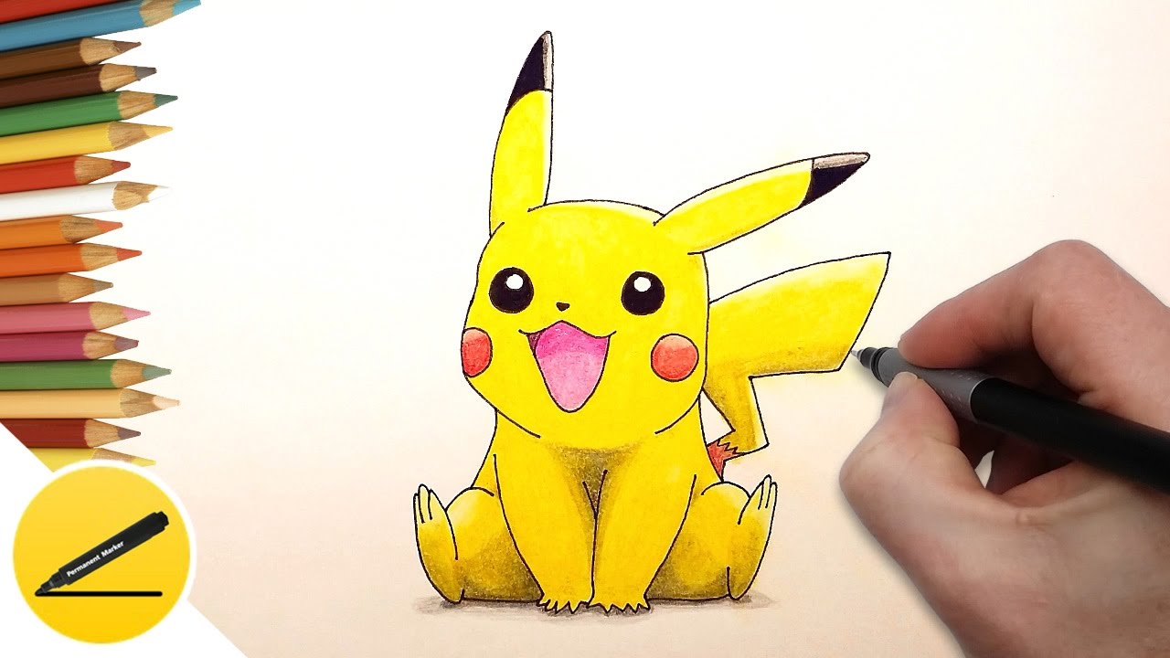 Pikachu Drawing Beautiful Art